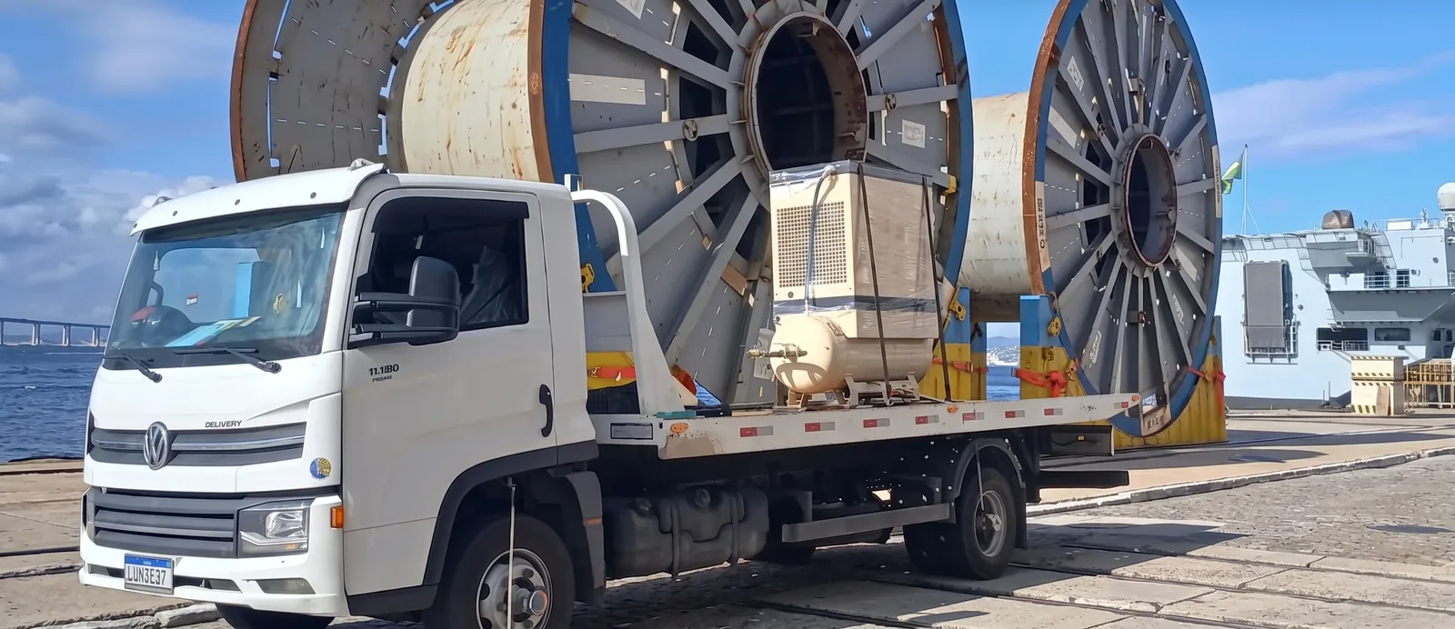 Frota Rental Parts com compressores de alta pressão para locação