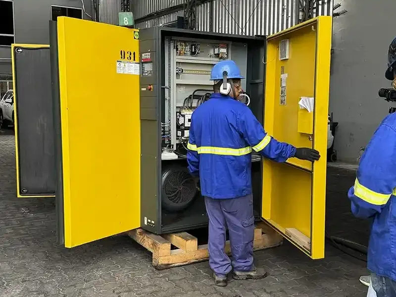 Compressor Elétrico a Parafuso