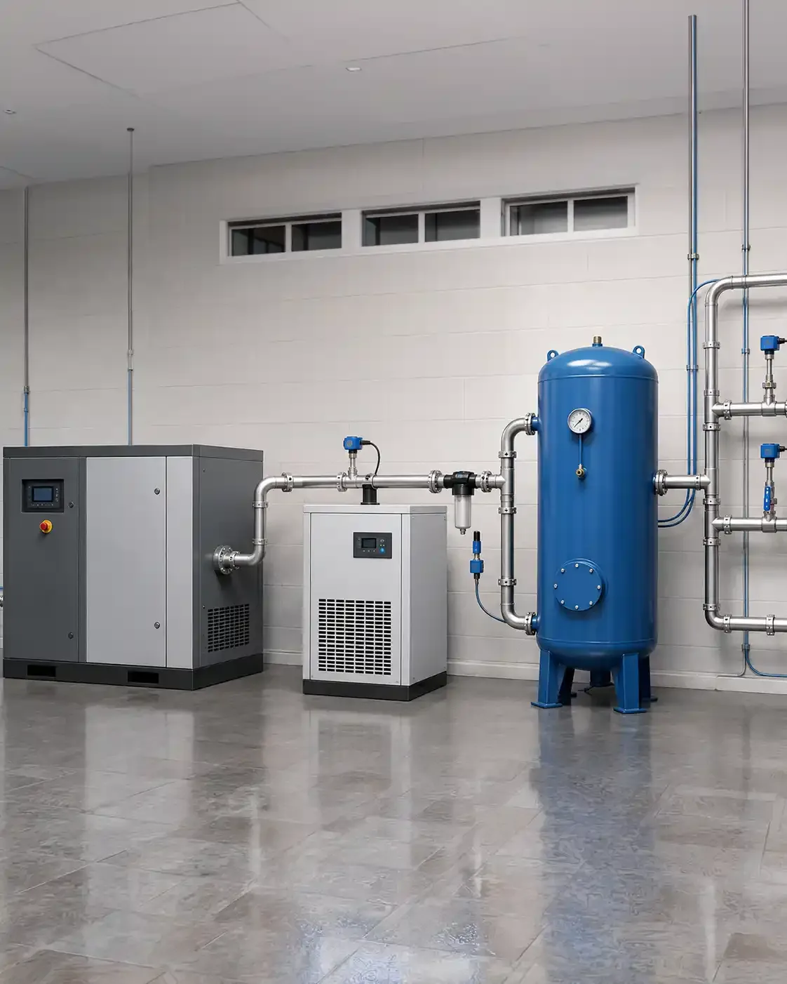 Aluguel de secadores de ar e compressores industriais